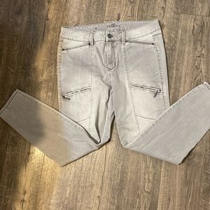 Whbm skinny the ankle grey jeans